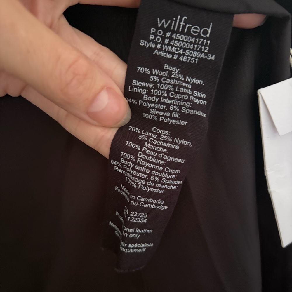 Wilfred RARE Cocoon Coat - Picture 5 of 7
